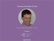 Tablet Screenshot of chust.org